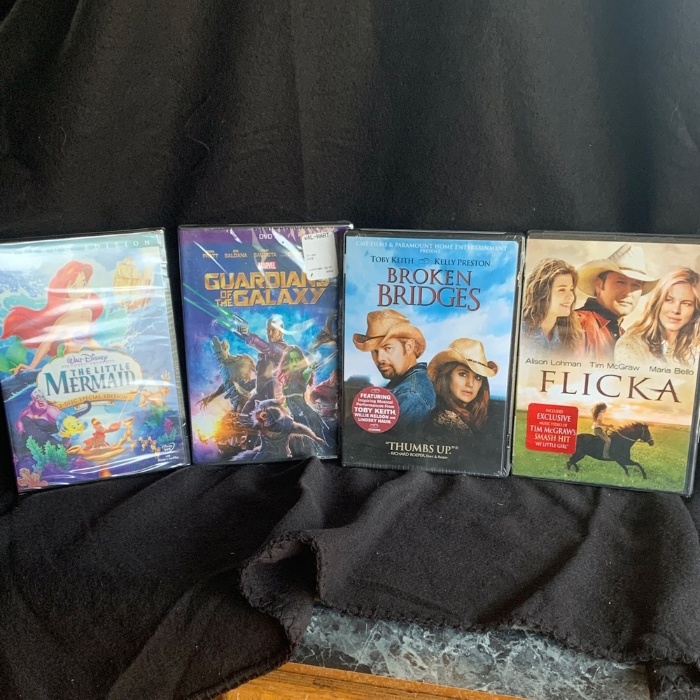 DVD Movie Collection - Set of 4